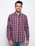 Watchout Jeans Long Sleeve Check Shirt