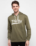 Thirdday Hoodies Casual Pria Dateng Thrdy Army