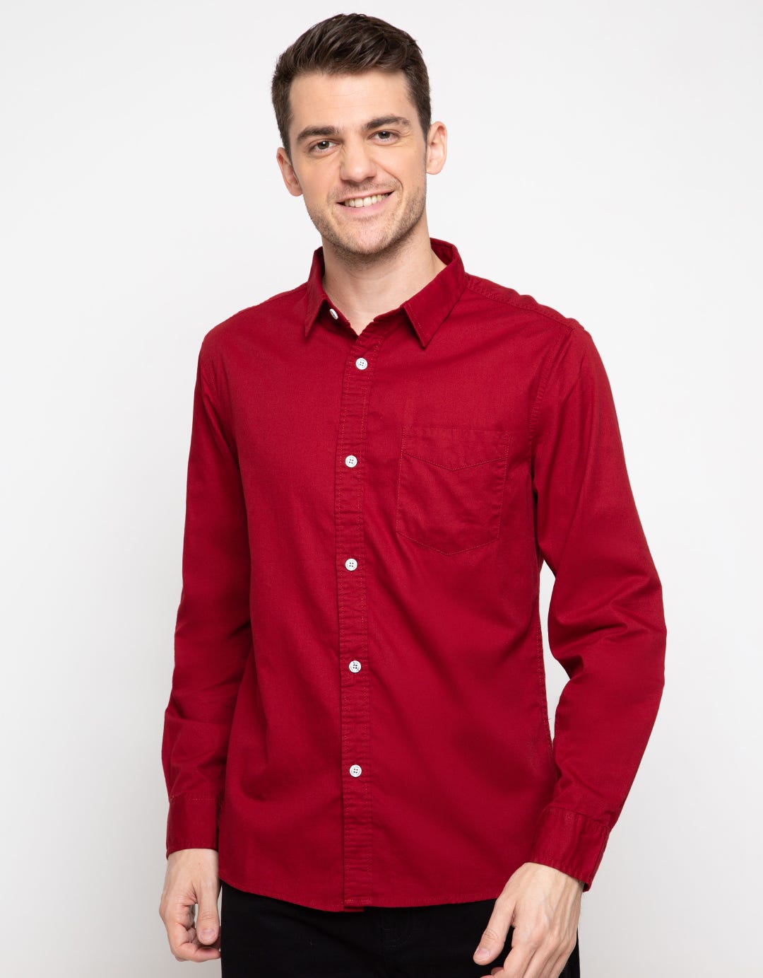 GAB'S Long Plain Shirt Ma03208S