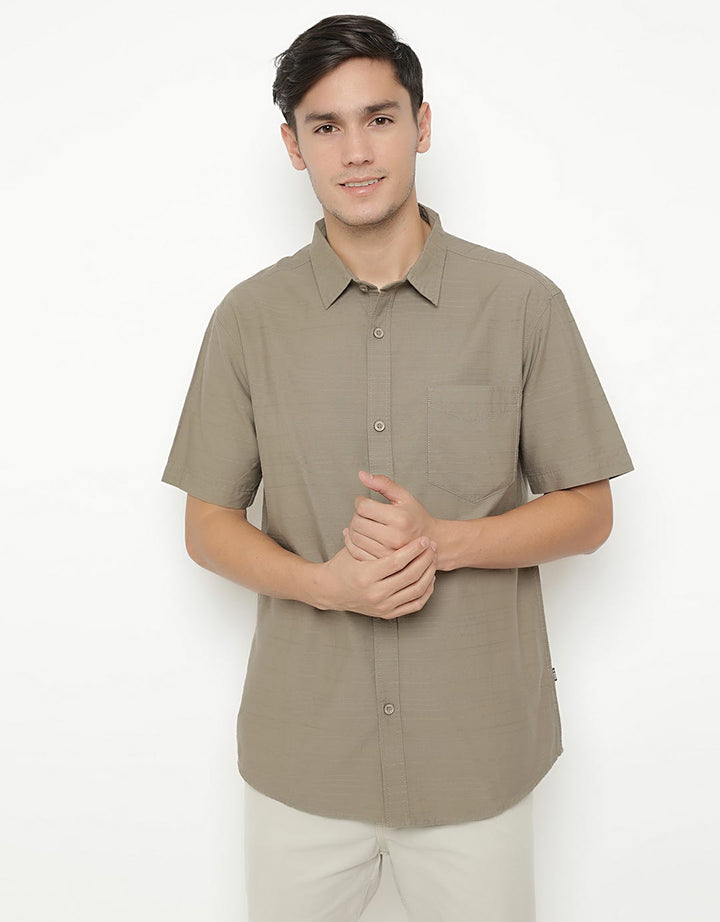 GAB'S Kemeja Polos Pendek