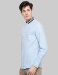 MOC Kemeja Lengan Panjang Slim Fit Tacher