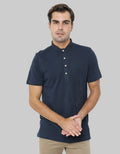 MOC Kemeja Koko Lengan Pendek Slim Fit Louttou