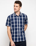 GAB'S Short Plaid Shirt