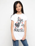 Cardinal Kids Girl T-shirt Life is Beautiful