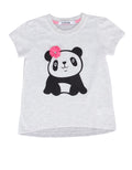 Nohea Kaos Anak Perempuan Flower Panda