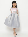 Princessa Flami Dress Sleeveless Detail Aplikasi Floral
