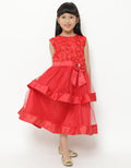Princessa Flami Dress Detail Petal Embroidery