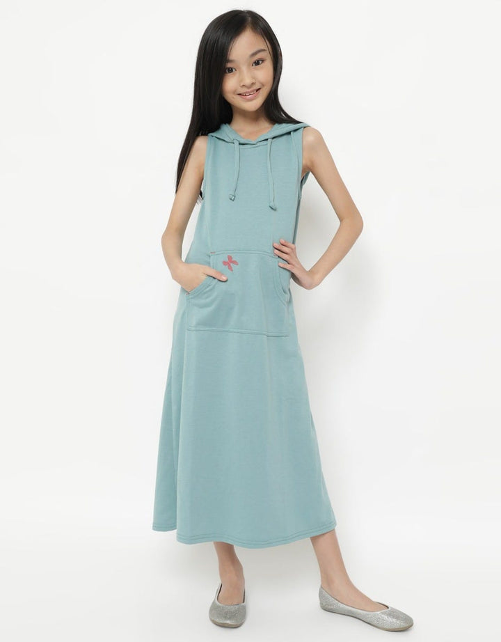 Exit Girls Azmi Hoodie Longdress With Embroidery