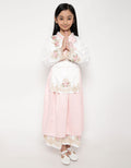 Princessa Flami Dress Muslim Detail Bordir Floral