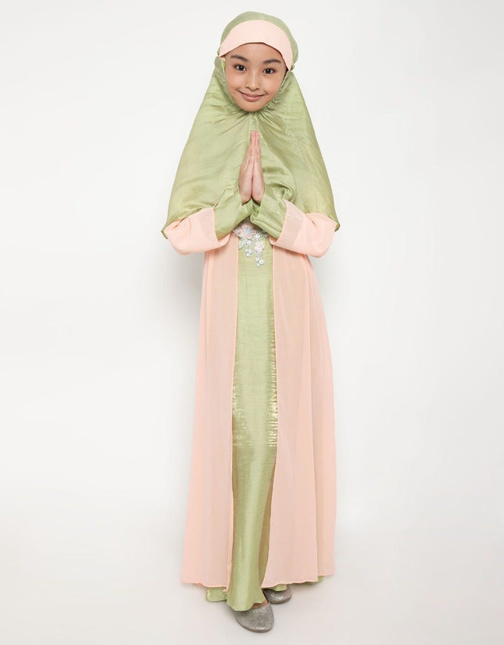 Princessa Flami Dress Muslim Detail Bordir