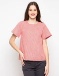 Point One Sierra Stripe Blouse
