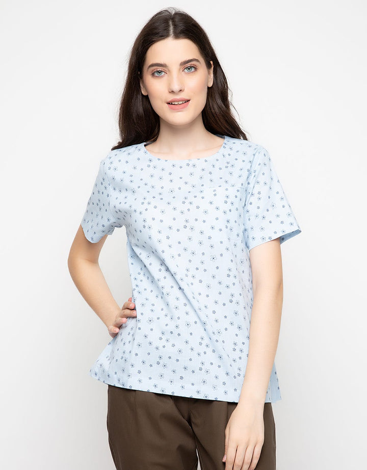 Point One Silvi Floral Blouse