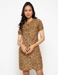 Arjuna Weda Sunflower Batik Sackdress