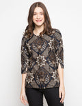 Arjuna Weda Blouse Batik Ceplok