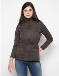 Cardinal Girl Jaket Detail Waist String