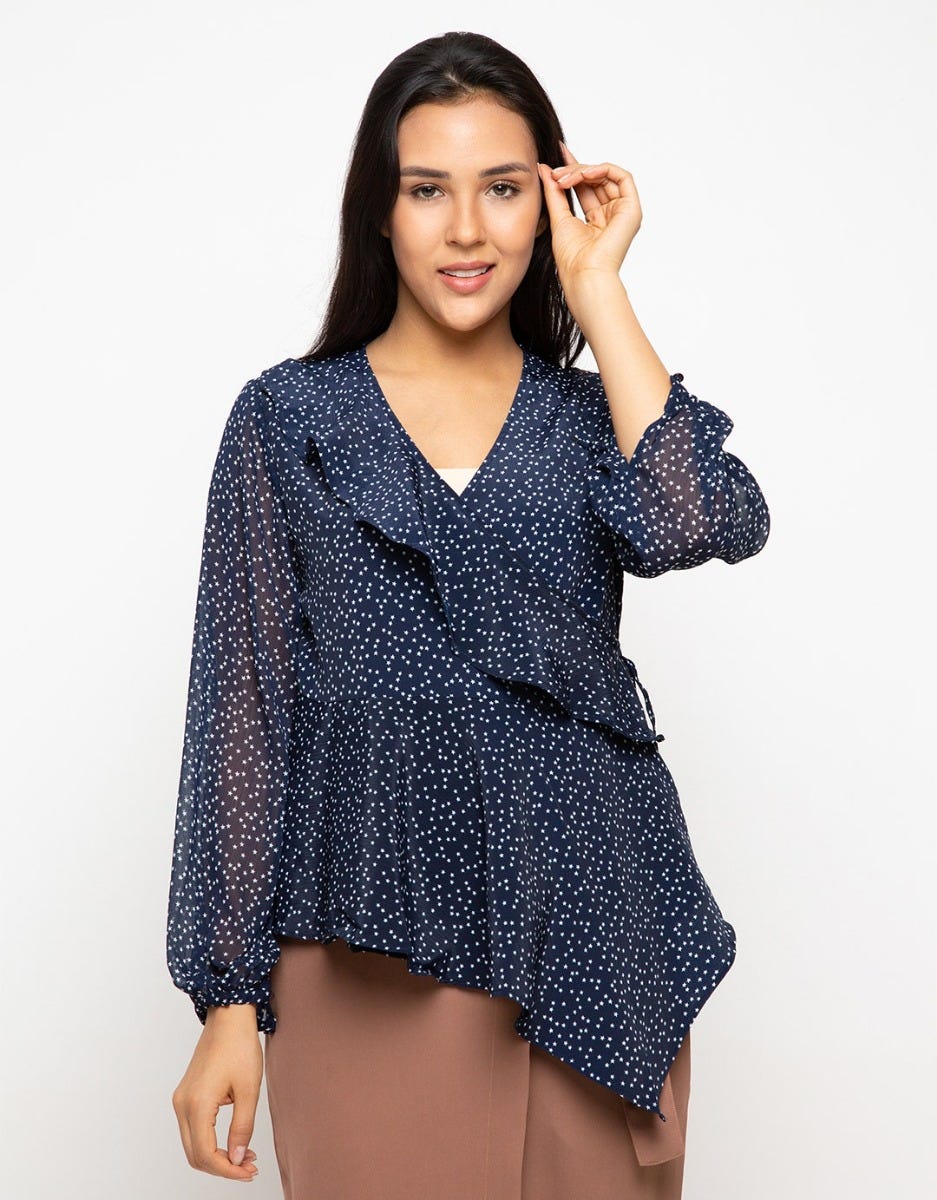 Edition Button Up Blouse Pelum Top Eb138