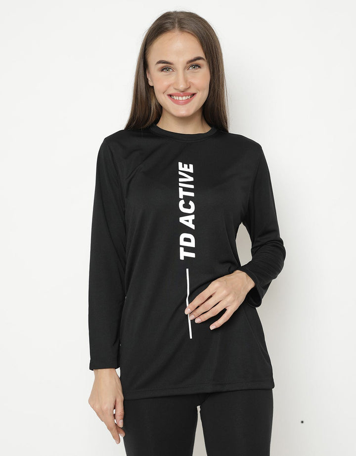 Third Day Co Sport Ls Raglan Vert Td Active Kaos Olahraga Ls055