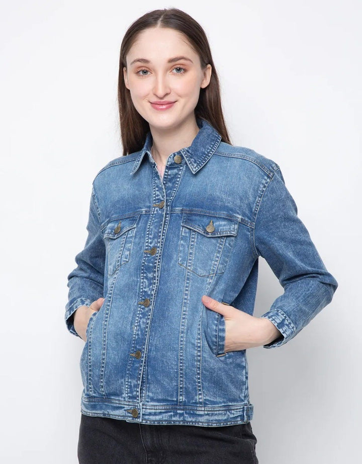 Geela Blue Denim Jacket