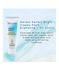 Wardah Perfect Bright Creamy Foam Brightening + Oil Control 100 ml