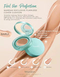 Wardah Refill Exclusive Flawless Cover Cushion 01 Light Beige 15 g