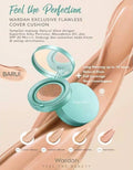 Wardah Refill Exclusive Flawless Cover Cushion 03 Sandy Beige 15 g