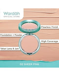 Wardah Refill Exclusive Two Way Cake 01 Sheer Pink 12 g