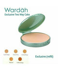 Wardah Refill Exclusive Two Way Cake 03 Sandy Beige 12 g