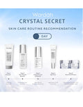 Wardah Crystal Secret Foaming Cleanser with Natural AHA+PHA 100 ml