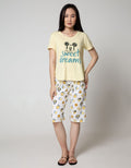 Disney Pajama Capri Mickey Sweet Dream