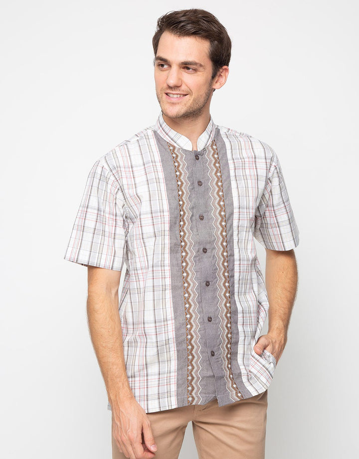 Al Mustika Baju Koko Lengan Pendek