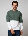 Details Sweatshirt Jumper R Neck Cut N Sewn