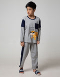Kidz Too Top - Bottom Pajama Set Long Sleeve Long Pants Hear Me Snore