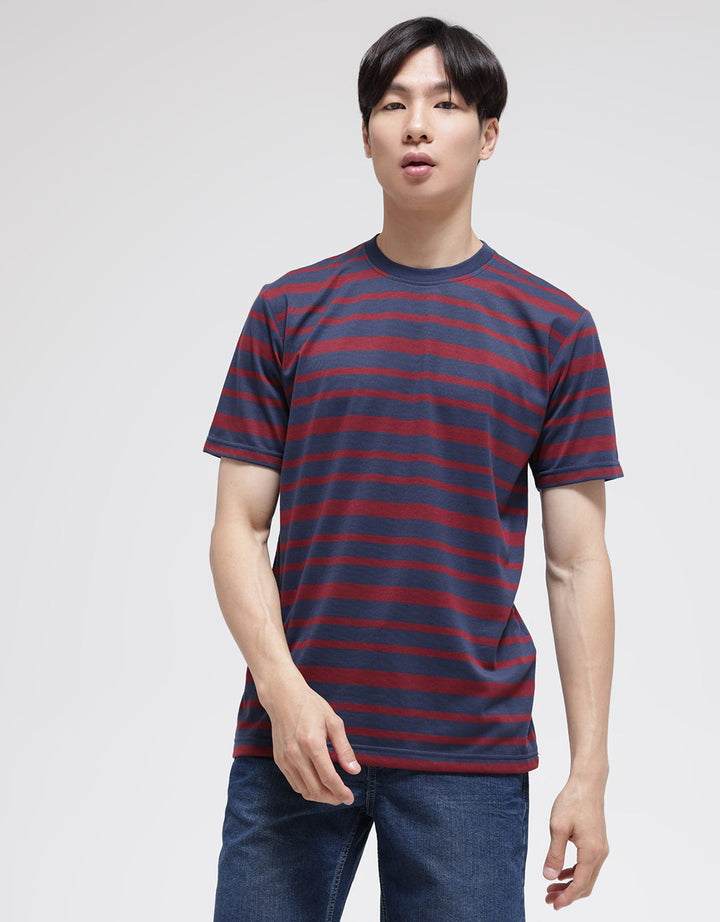 Anyday Short Sleeve T-Shirt Print Stripe
