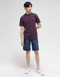 Anyday Short Sleeve T-Shirt Print Stripe