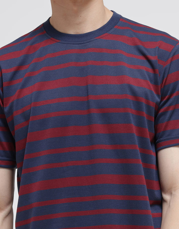 Anyday Short Sleeve T-Shirt Print Stripe