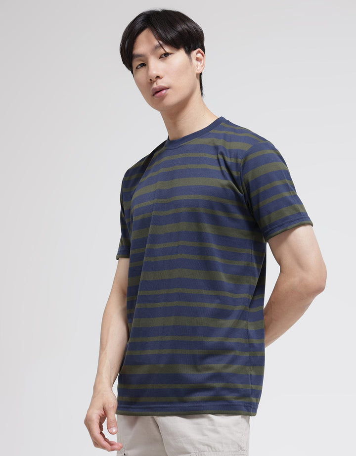 Anyday Short Sleeve T-Shirt Print Stripe