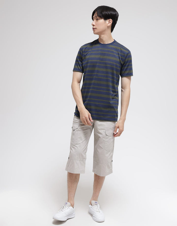 Anyday Short Sleeve T-Shirt Print Stripe