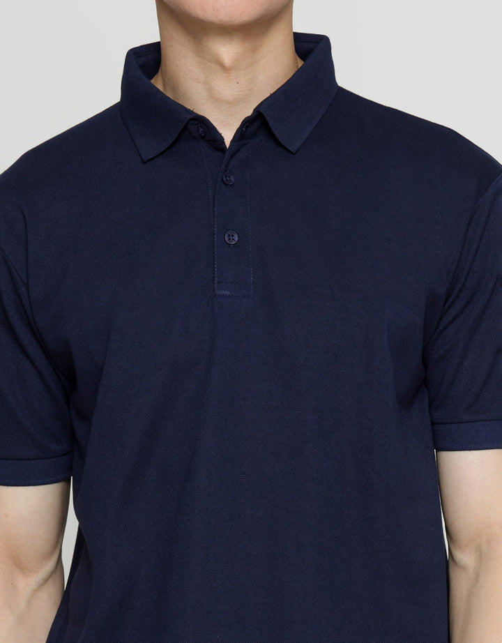 Anyday Plain Look Kaos Polo Solid Pria