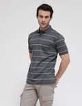 Anyday Classic Stripe Polo Shirt Men