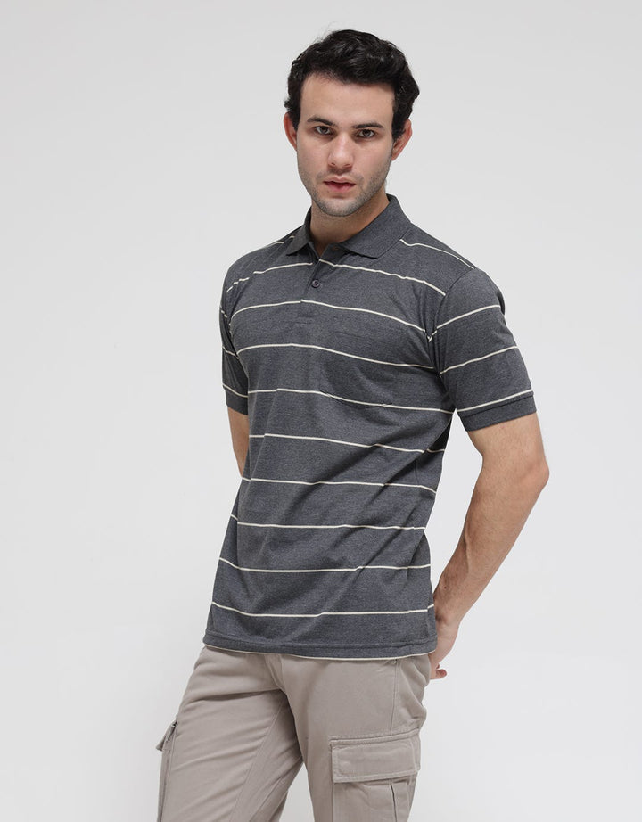 Anyday Classic Stripe Polo Shirt Men