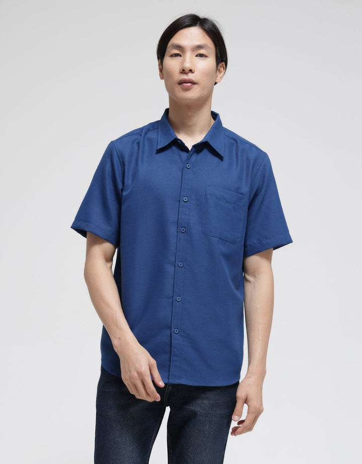 Anyday Short Sleeve Shirt Regular Solid