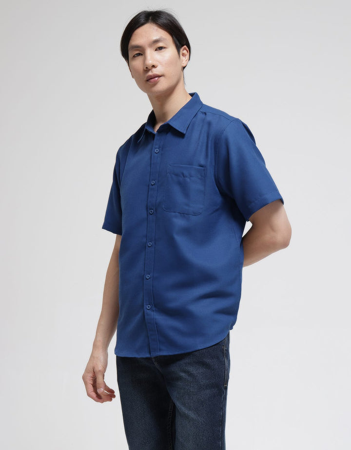 Anyday Short Sleeve Shirt Regular Solid