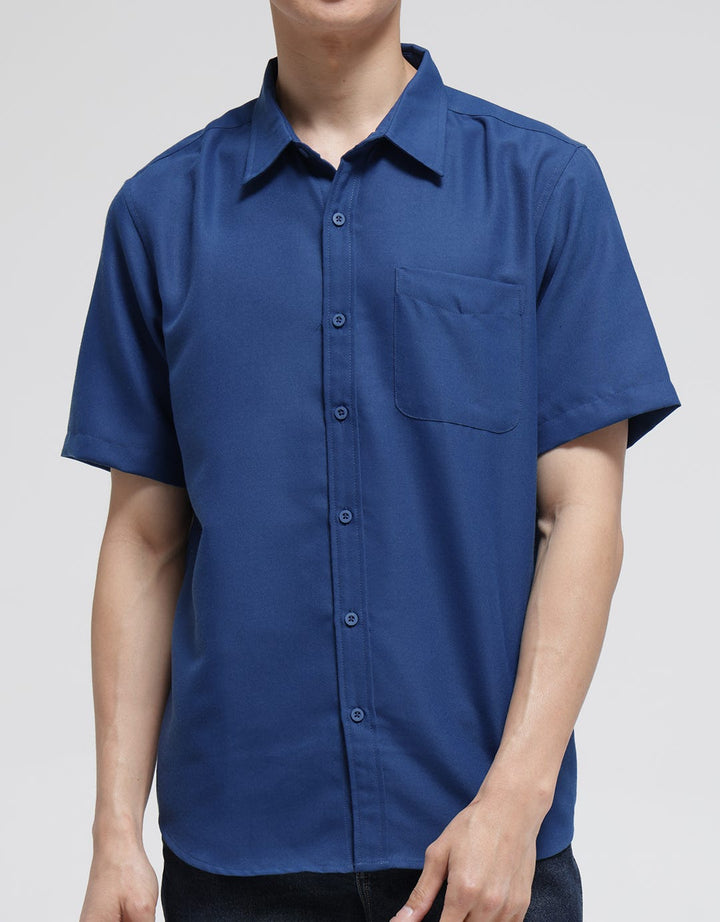 Anyday Short Sleeve Shirt Regular Solid