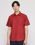 Anyday Regular Plain Solid Kemeja Pria