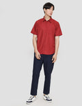 Anyday Regular Plain Solid Kemeja Pria