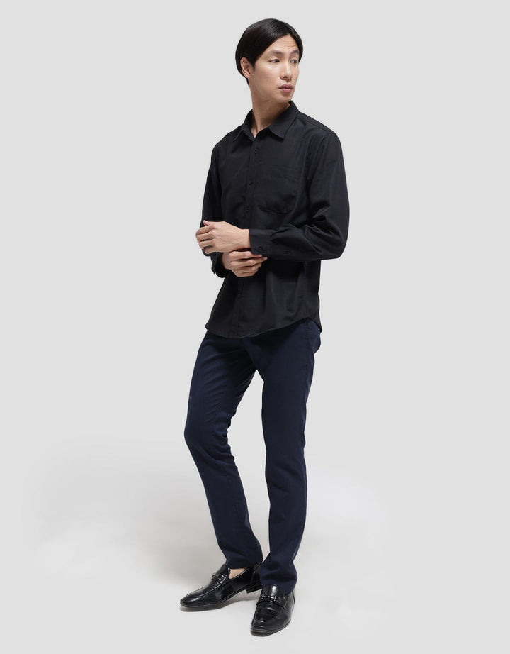 Anyday Long Sleeve Shirt Regular Solid