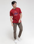Anyday The Waves Graphic Print Kaos Pria