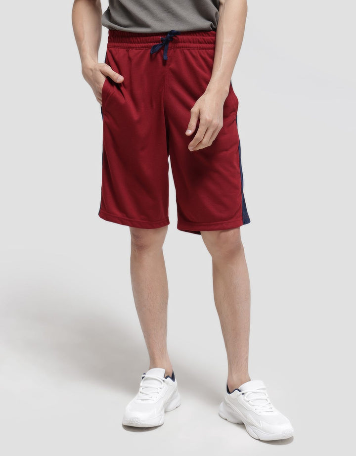 Anyday Short Pants Knit With Side Contrast