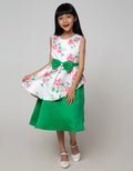 Donita Flower Print Dress for Girls
