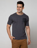 Cole Short Sleeve T-Shirt Print Like Embossed Pocket And Wording